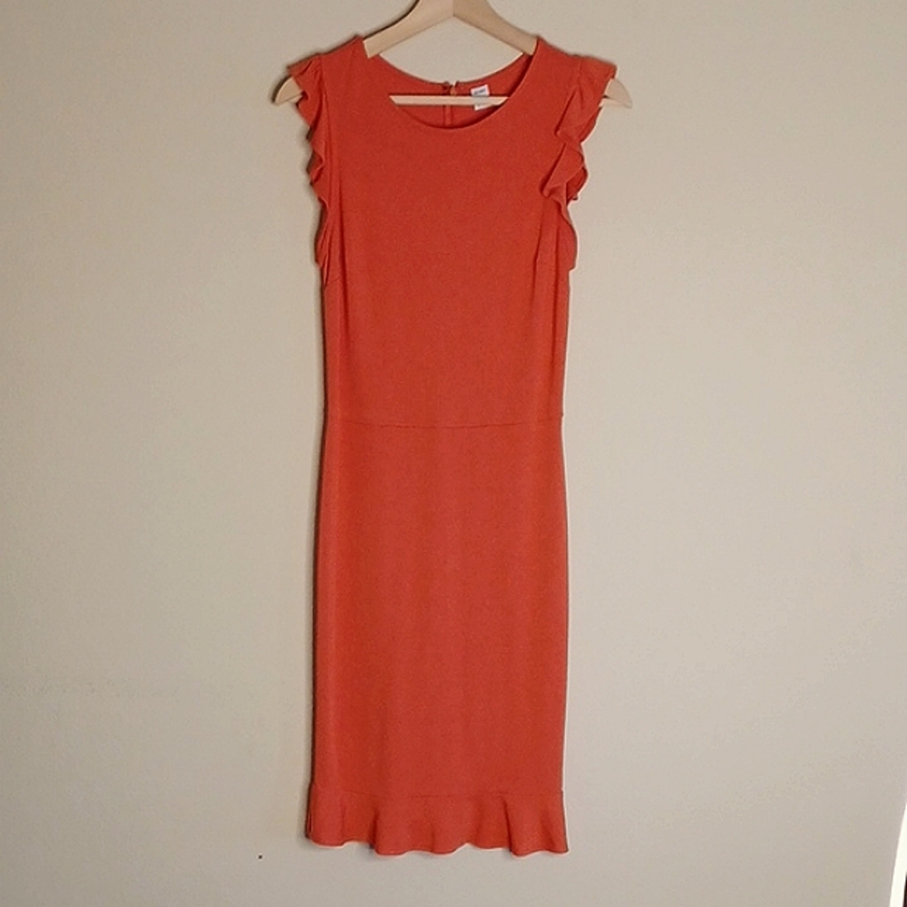 Old Navy Coral Sleeveless Flutter Dress Size XS